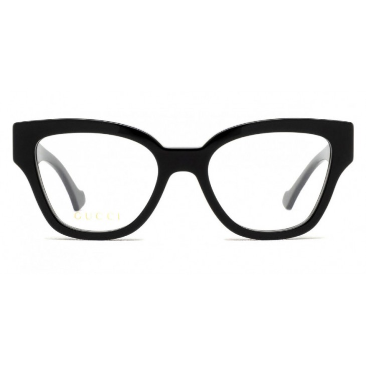 Gucci 1424O-005 54 Optical Frame WOMAN RECYC BLACK-BLACK-TRANSPARENT