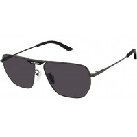 Balenciaga 0298SA-001 61 Sunglass MAN METAL GREY-GREY-GREY