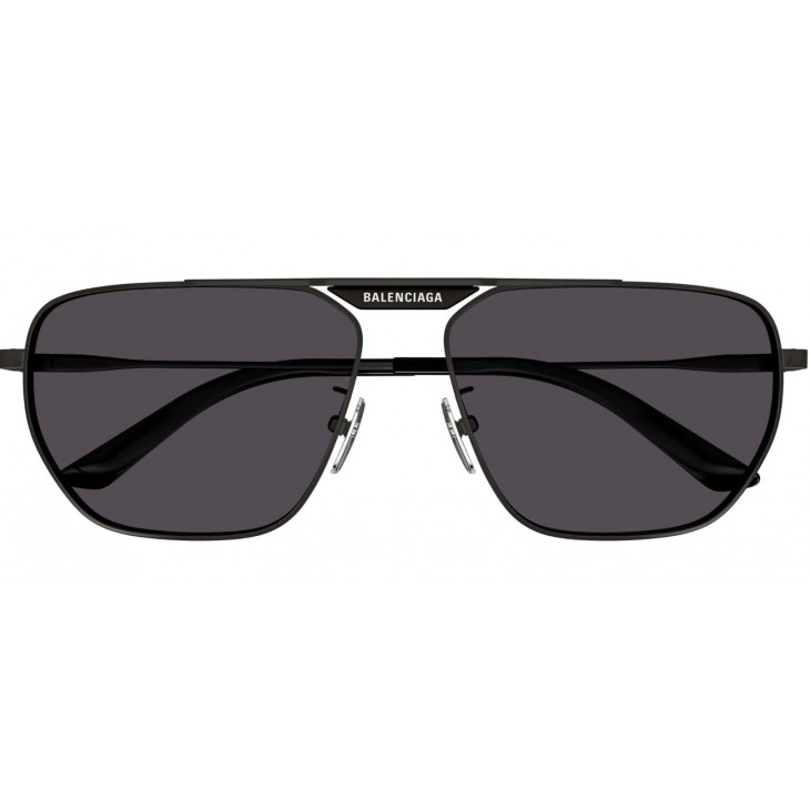 Balenciaga 0298SA-001 61 Sunglass MAN METAL GREY-GREY-GREY