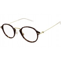 Montblanc 0297O-002 49 Optical Frame MAN INJECTI HAVANA-GOLD-TRANSPARENT