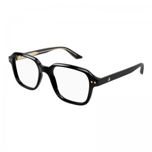 Montblanc 0290O-001 54 Optical Frame MAN RECYCLE BLACK-BLACK-TRANSPARENT