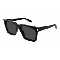 Yves Saint Laurent 610-001 59 Sunglass UNISEX RECYCLED A BLACK-BLACK-BLACK