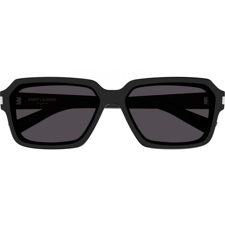 Yves Saint Laurent 611-001 59 Sunglass MAN RECYCLED ACET BLACK-BLACK-BLACK