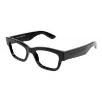 Alexander McQueen 0422O-005 54 Optical Frame WOMAN RECYC BLACK-BLACK-TRANSPARENT