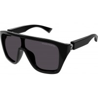 Alexander McQueen 0430S-001 99 Sunglass MAN RECYCLED ACE BLACK-BLACK-GREY