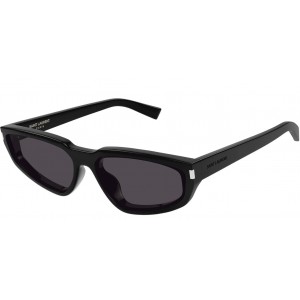 Yves Saint Laurent 634 NOVA-001 61 Sunglass WOMAN RECYCL BLACK-BLACK-BLACK