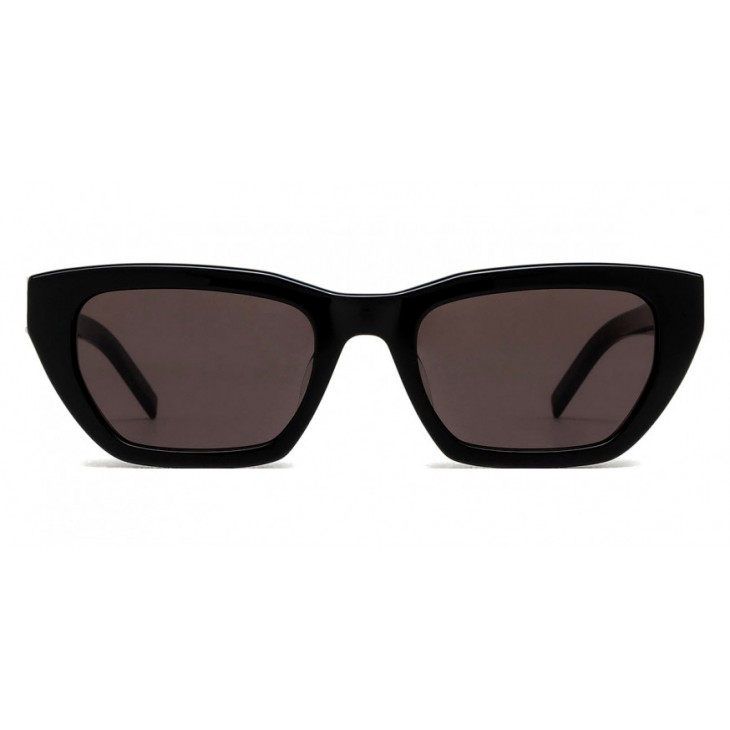 Yves Saint Laurent M127/F-001 53 Sunglass WOMAN RECYCLED BLACK-BLACK-BLACK