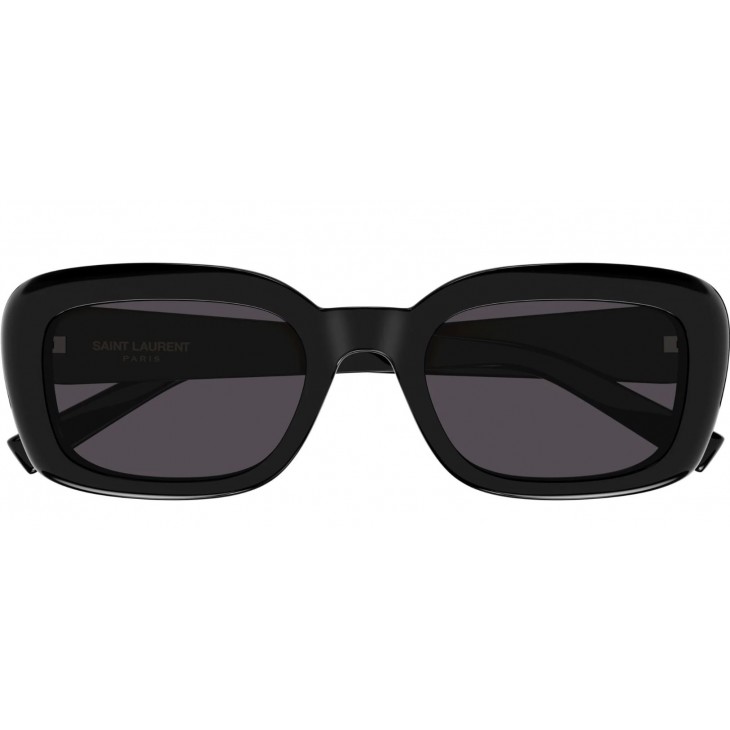 Yves Saint Laurent M130-001 53 Sunglass WOMAN RECYCLED A BLACK-BLACK-BLACK