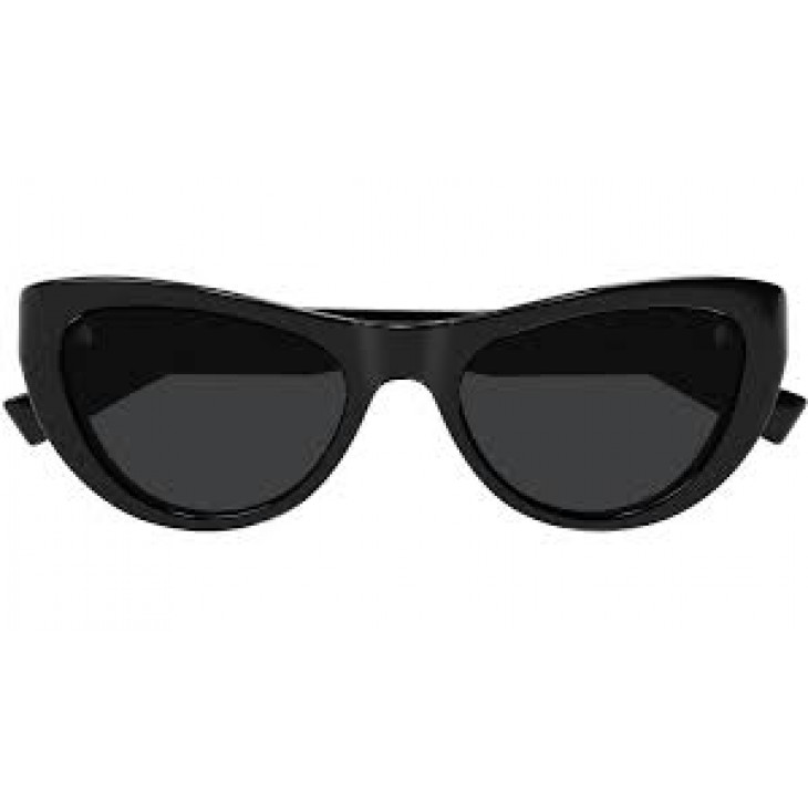 Yves Saint Laurent 676-001 53 Sunglass WOMAN BIO INJECTI BLACK-BLACK-BLACK