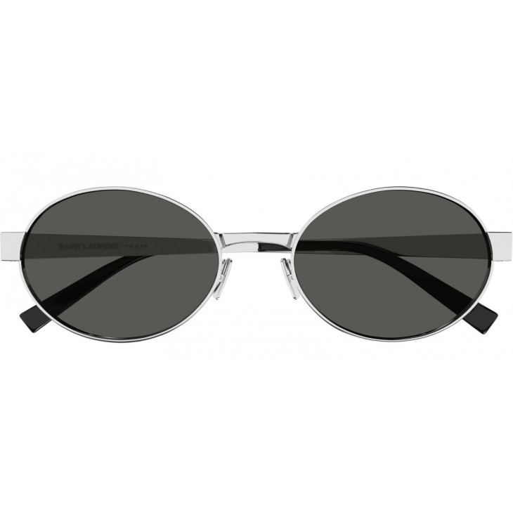 Yves Saint Laurent 692-002 55 Sunglass WOMAN METAL SILVER-SILVER-GREY