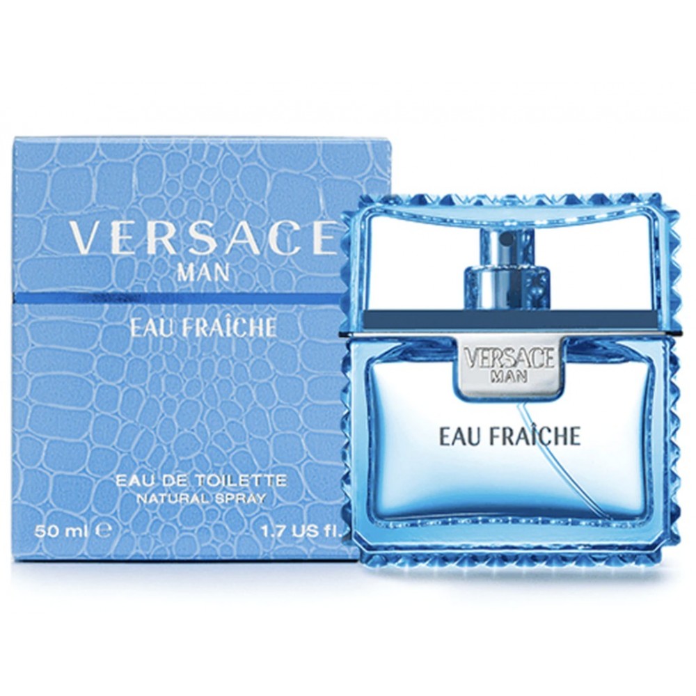 Apa de Toaleta Versace Man Eau Fraiche EDT 50 ml, Barbati