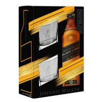 JOHNNIE WALKER BLACK LABEL {Cutie 2 Pahare}