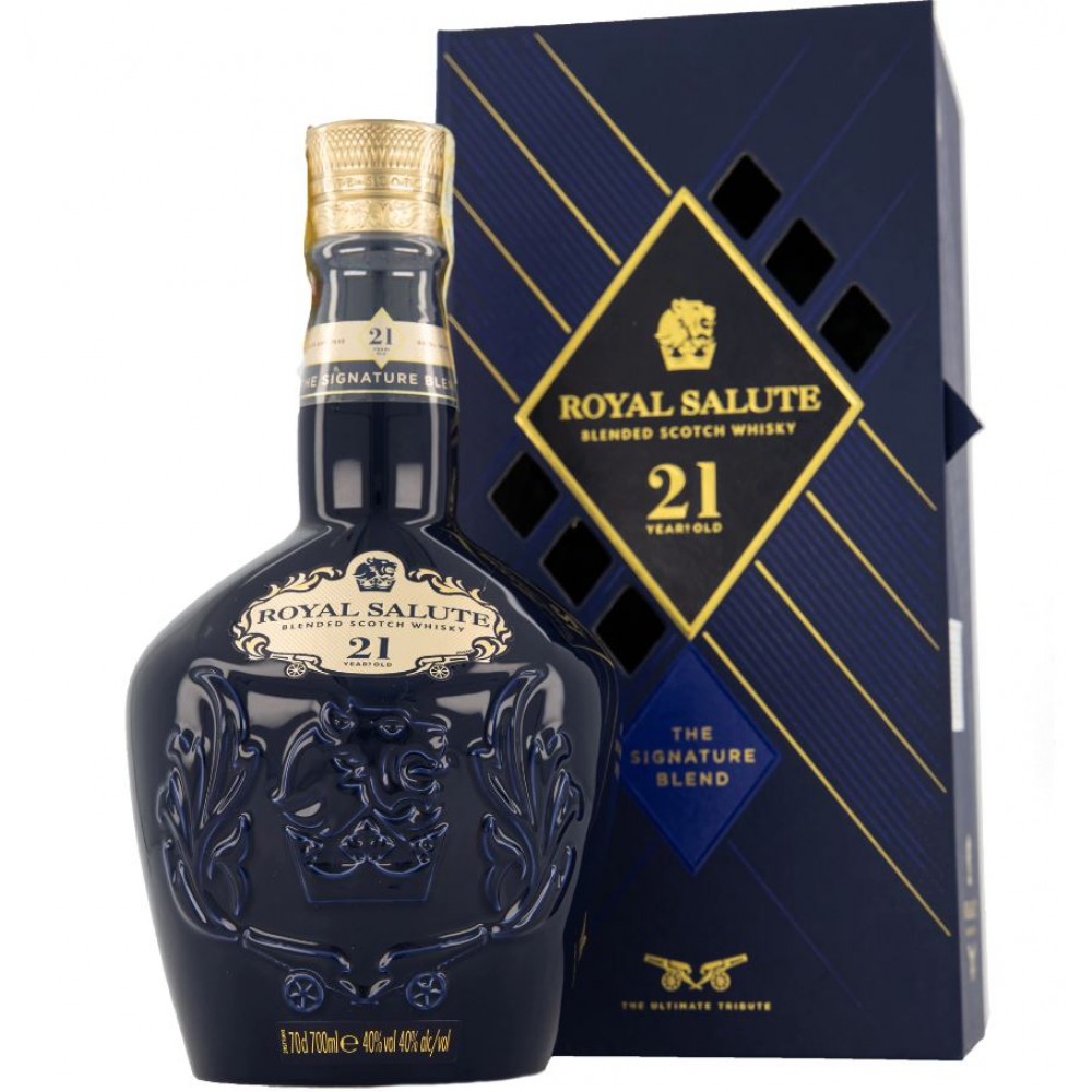 ROYAL SALUT 21 YO · The Signature Blend {Luxury}