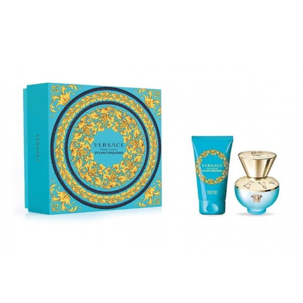 Set Cadou Versace Pour Femme Dylan Tourquise EDT 30 ml + BL 50 ml