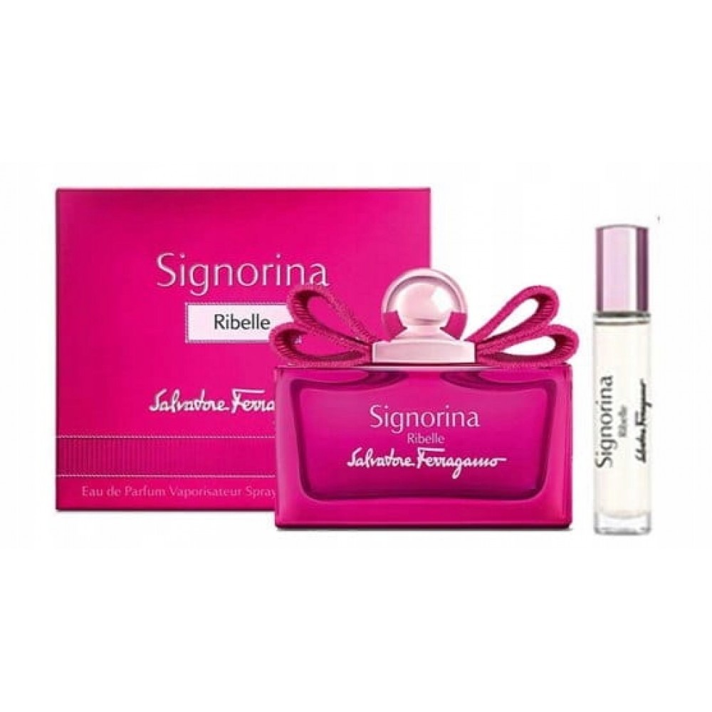 Set Cadou Salvatore Ferragamo Signorina Ribelle EDP 100 ml + EDP 10 ml 