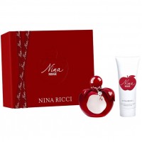 Set Cadou Nina Ricci Nina Rouge EDT 80 ml + Loțiune De Corp 75 ml