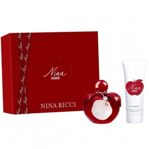 Set Cadou Nina Ricci Nina Rouge EDT 80 ml + Loțiune De Corp 75 ml