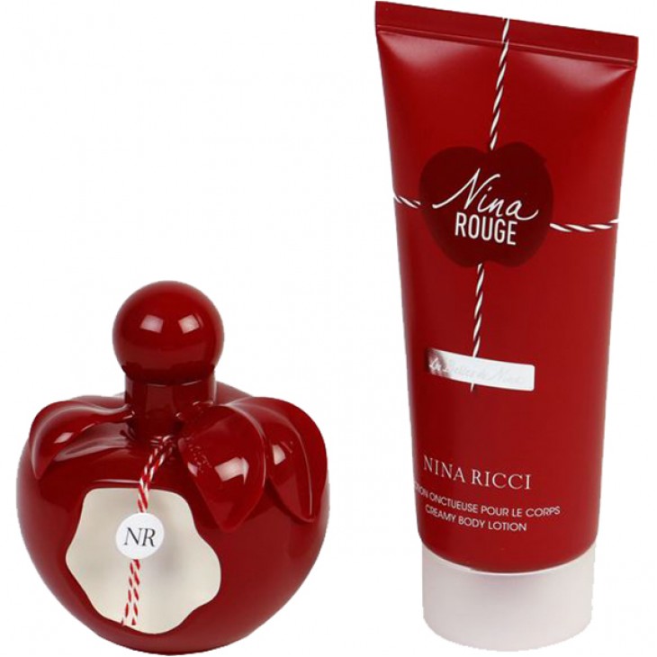 Set Cadou Nina Ricci Nina Rouge EDT 80 ml + Loțiune De Corp 75 ml