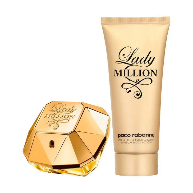 Set Cadou Paco Rabanne Lady Million EDP 80 ml + Loțiune de Corp 100 ml