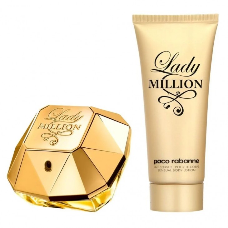 Set Cadou Paco Rabanne Lady Million EDP 50 ml + Loțiune de Corp 75 ml