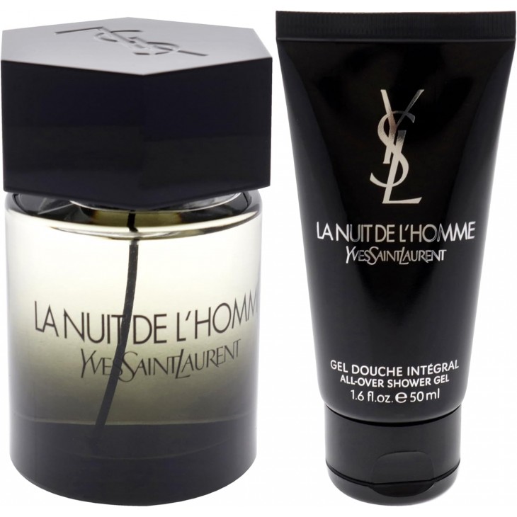 Set Cadou Yves Saint Laurent La Nuit de L’Homme EDT 100 ml + Gel De Duș 50 ml 