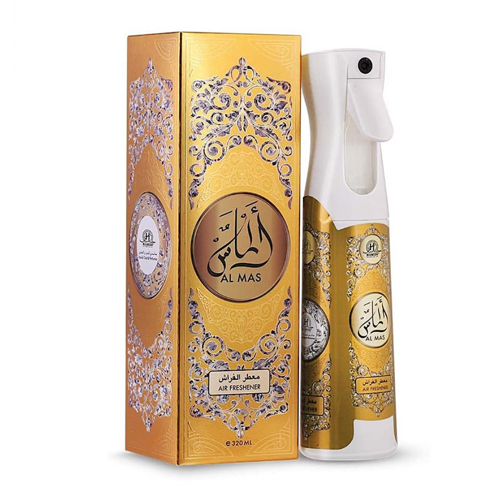 Hamidi Luxury Al Mas Odorizant Spray (Odorizant De Cameră) 320 ml