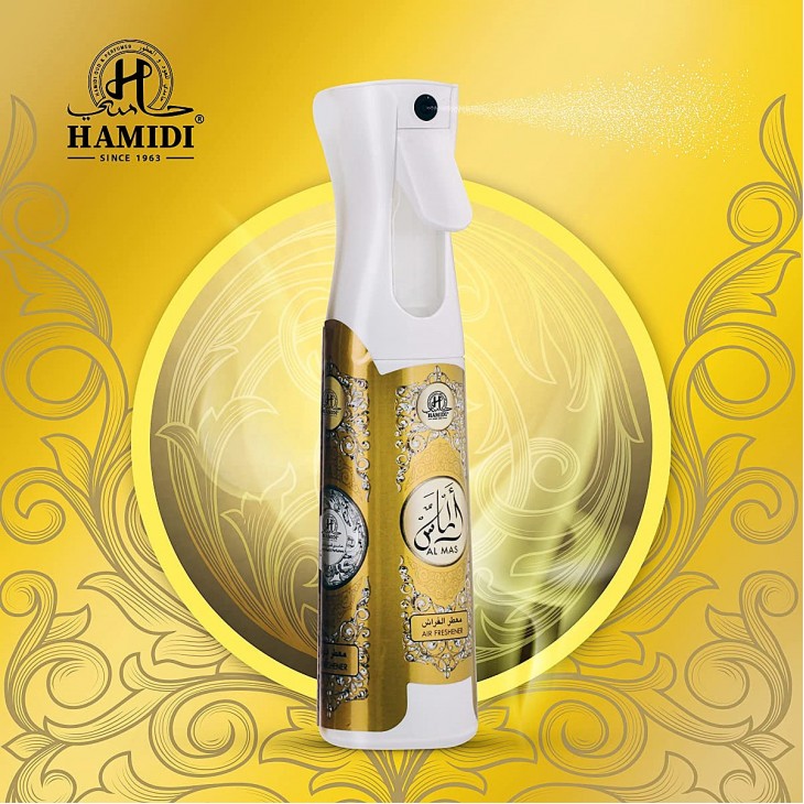 Hamidi Luxury Al Mas Odorizant Spray (Odorizant De Cameră) 320 ml