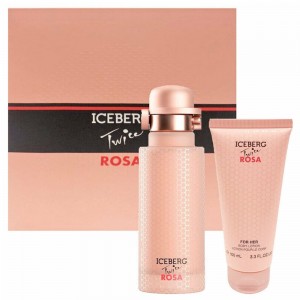 Set Cadou Iceberg Twice Rosa EDT 125 ml + Lotiune De Corp 100 ml