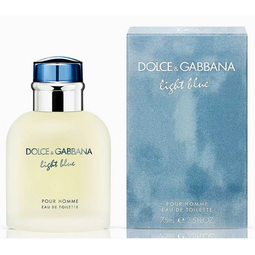 Dolce & Gabbana Light Blue pour Homme EDT 75 ml (New Packing)