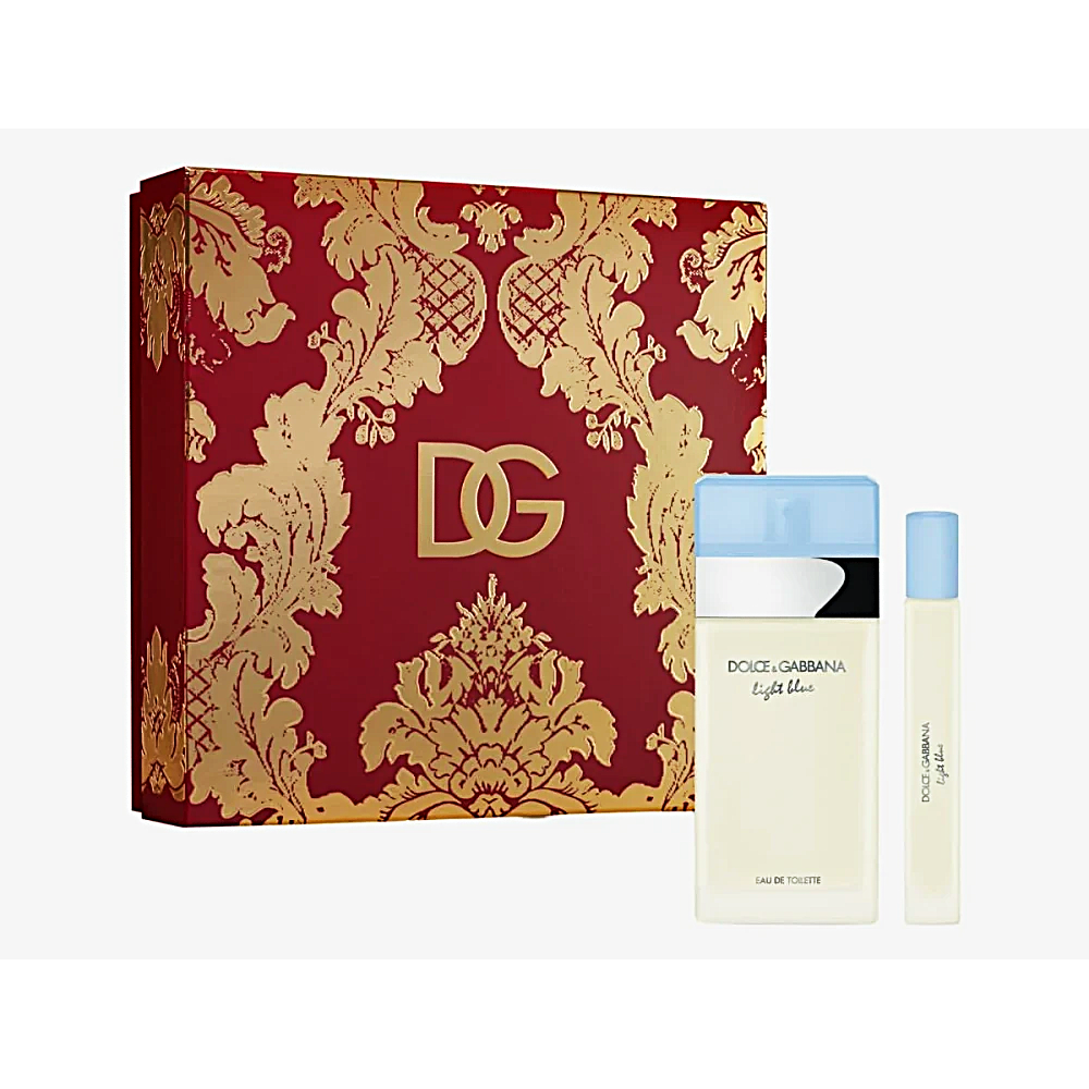 Set Cadou Dolce & Gabbana Light Blue EDT 100 ml + Travel Spray EDT 10 ml