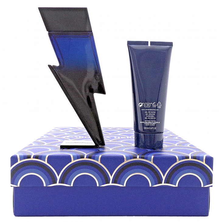 Set Cadou Carolina Herrera Bad Boy Cobalt Elixir EDP 100 ml + Gel De Duș 100 ml