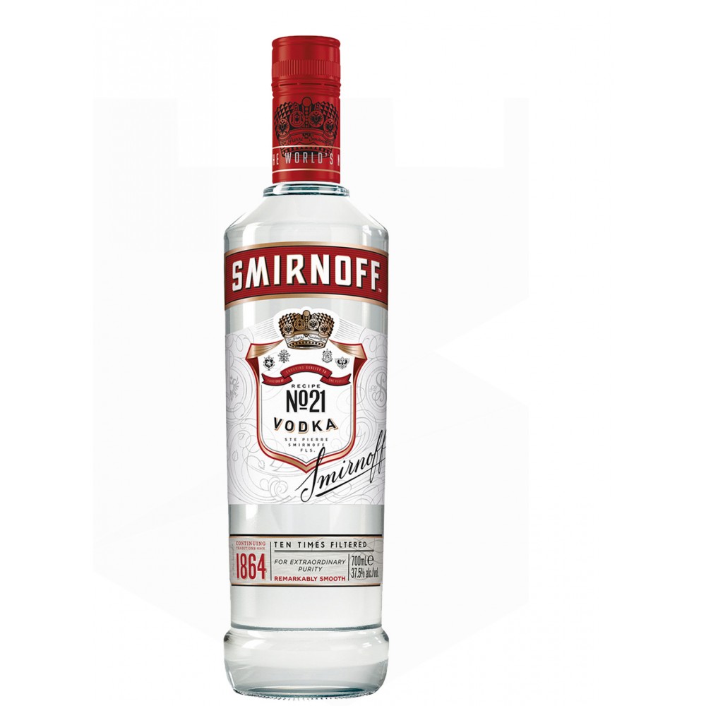 SMIRNOFF VODKA RED LABEL Recipe № 21 0.70 L