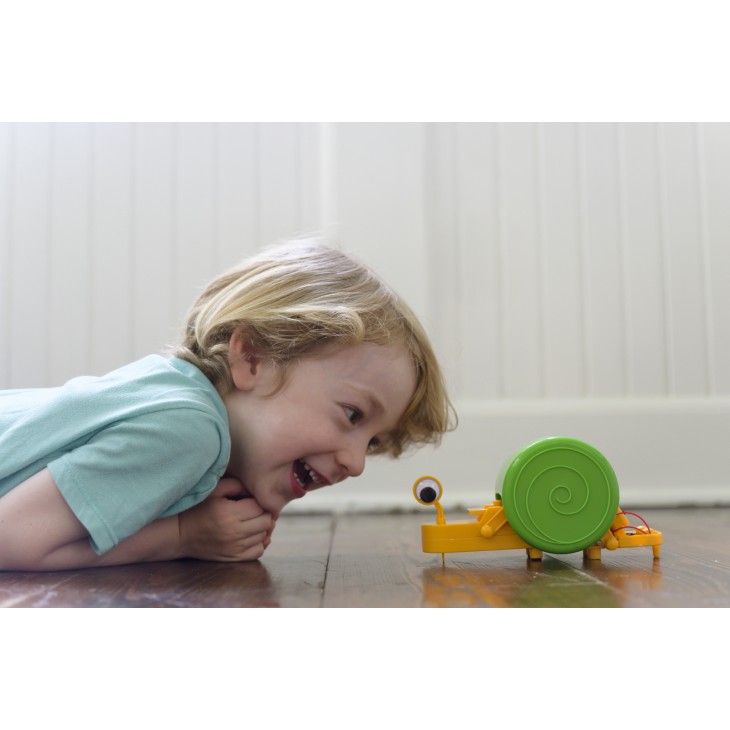 Kit constructie robot - Snail Robot, Kidz Robotix