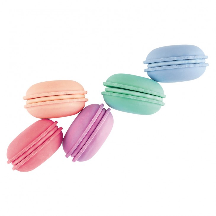 Radiere parfumate Le Macaron Patisserie- Set de 5