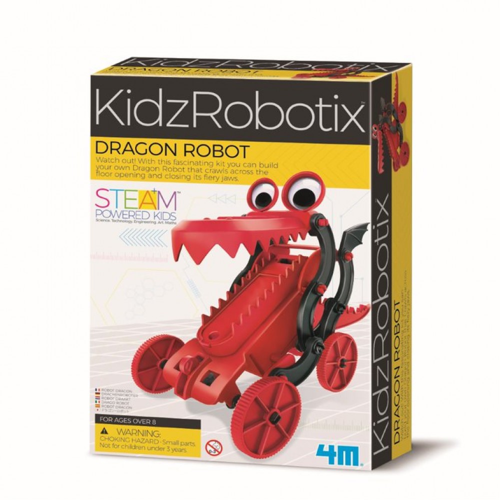 Kit constructie robot - Dragon Robot, Kidz Robotix