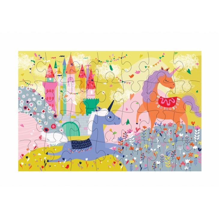 Puzzle cu 28 de piese  - Unicorn