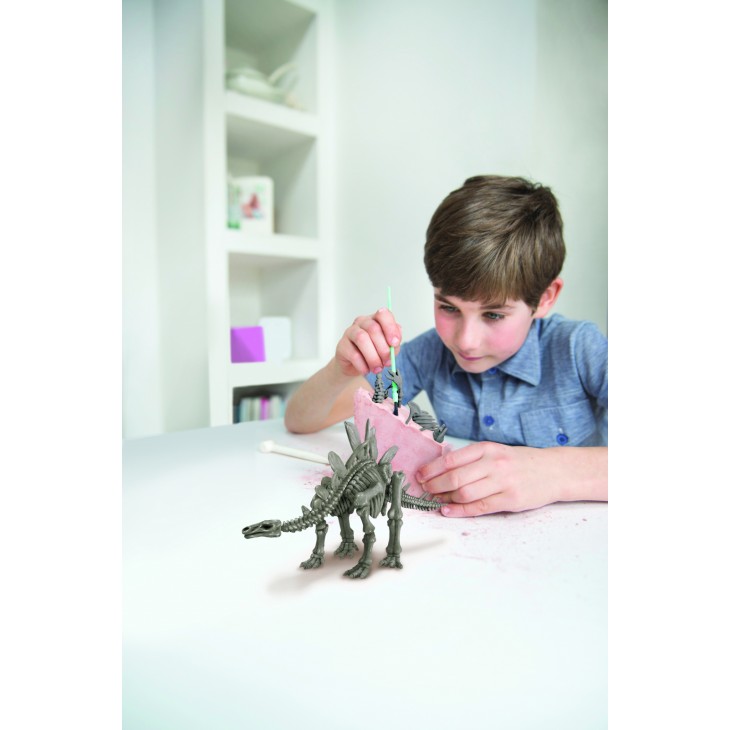 Set educativ Sapa si descopera Dinozauri - Stegosaurus