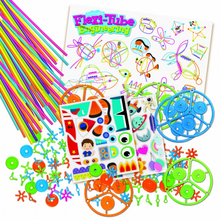 Kit creativ STEM - FlexiTube, ThinkingKits