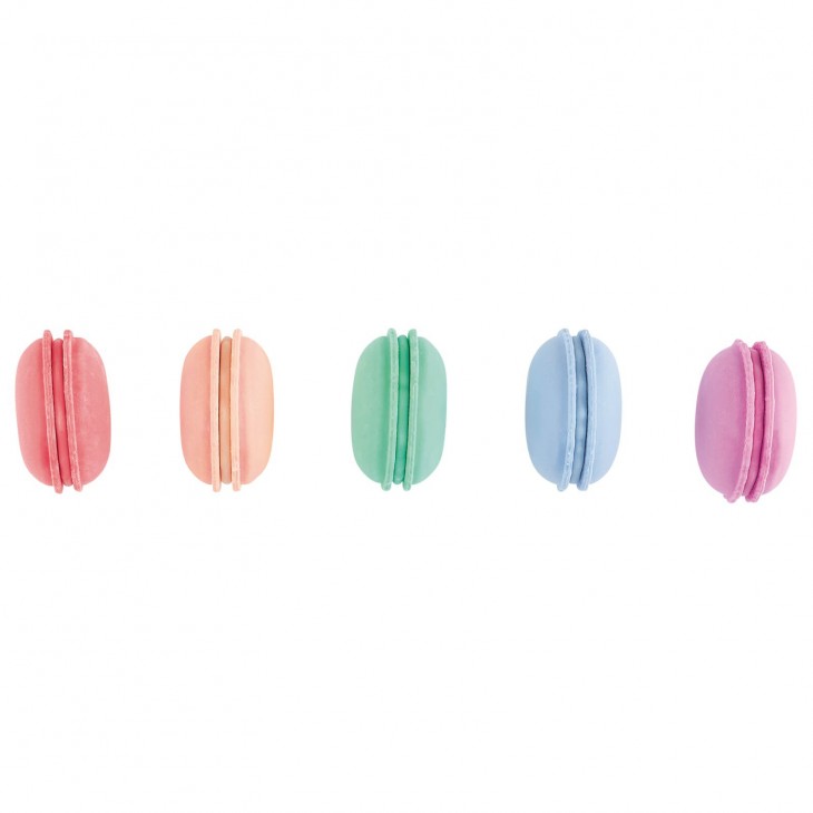 Radiere parfumate Le Macaron Patisserie- Set de 5