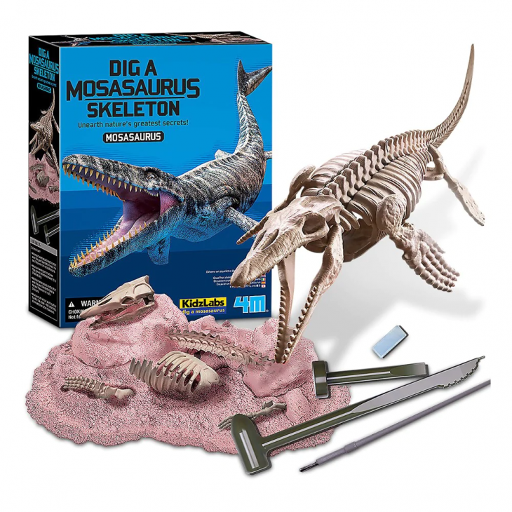 Set educativ Sapa si descopera Dinozauri - Mosasaurus