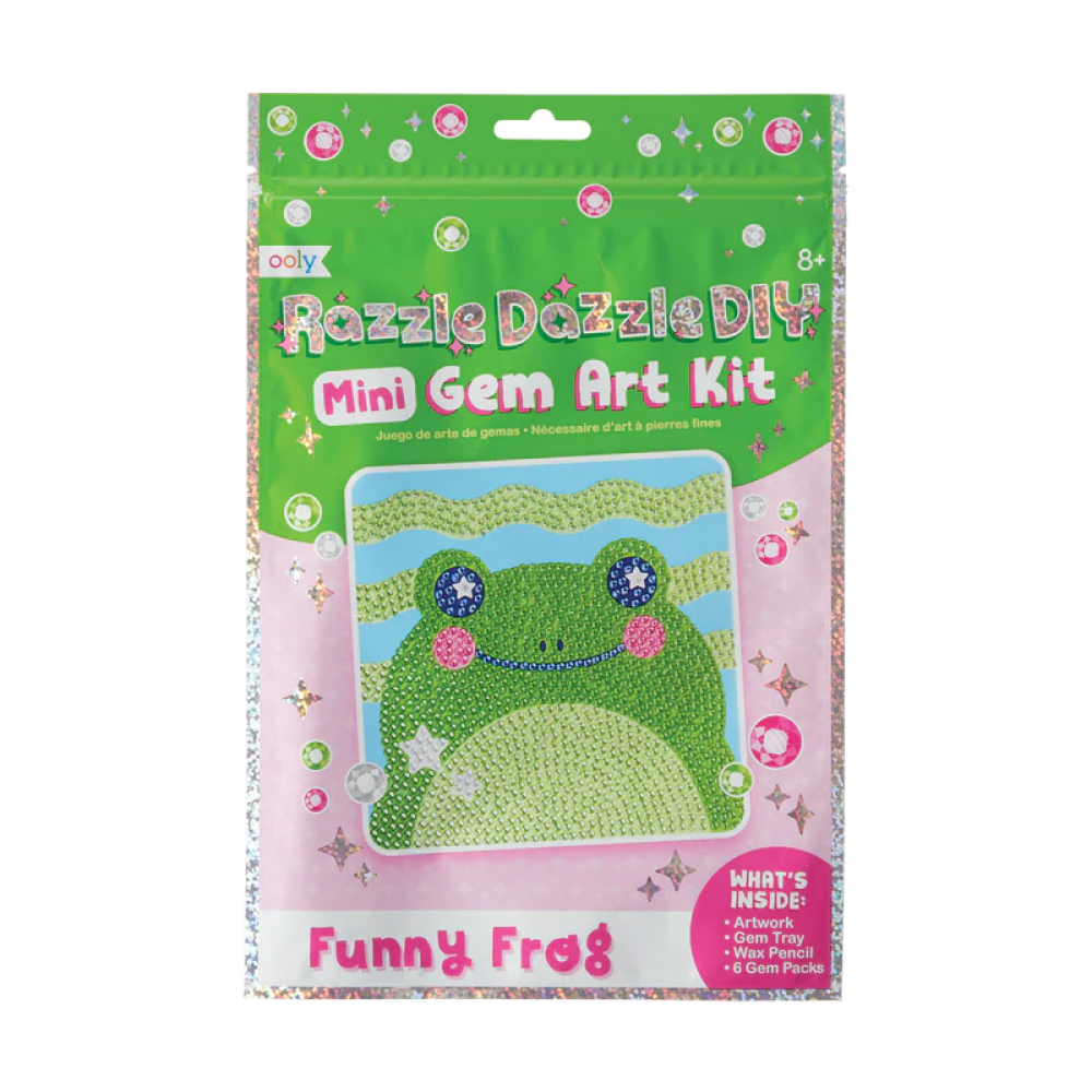 Mini Atelier creativ DIY cu diamante - Funny Frog