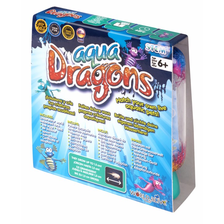 Set educativ STEM - AQUA DRAGONS    Habitat Lumea subacvatica - compact