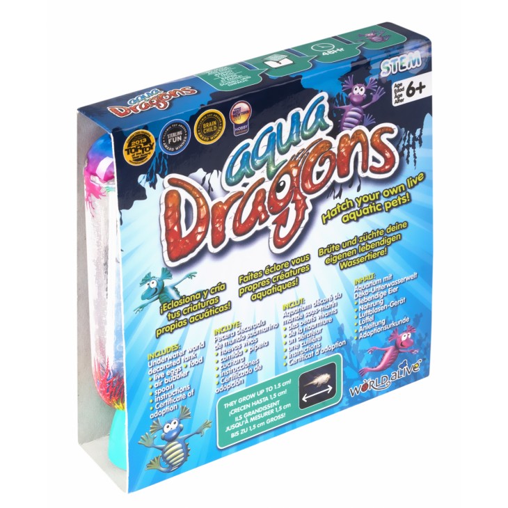 Set educativ STEM - AQUA DRAGONS    Habitat Lumea subacvatica - compact