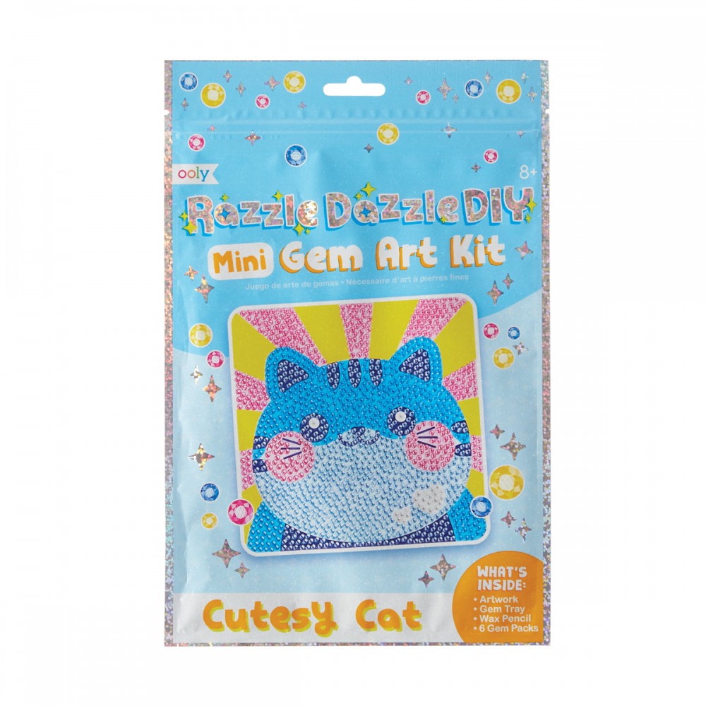 Mini Atelier creativ DIY cu diamante - Cutesy Cat