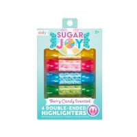 Carioci duble parfumate Sugar Joy - Set de 4