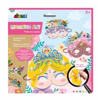 Set creativ DIY - Masti cu diamante - Printesa