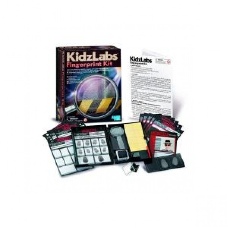 Set educativ STEM - Amprente digitale KidzLabs