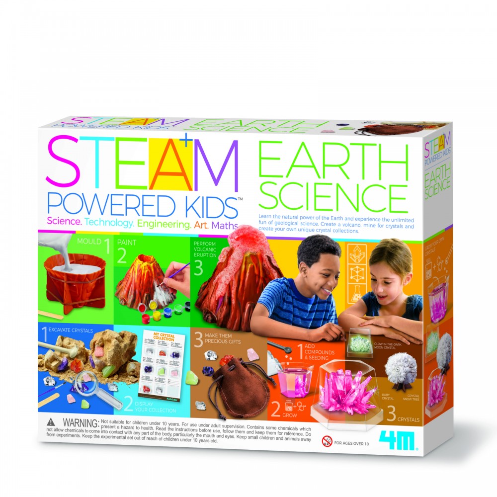 Kit stiintific - Stiinta Pamantului, STEAM Kids