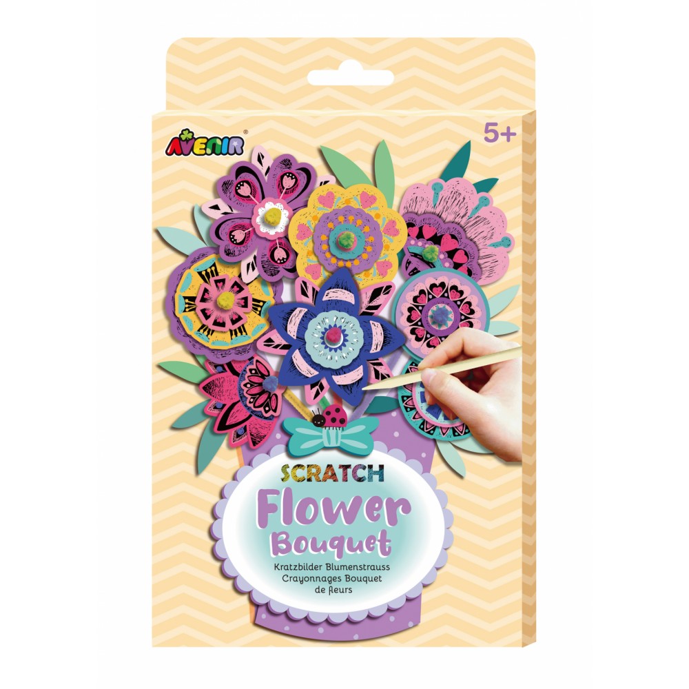 Set creativ de razuit Buchet - Flori