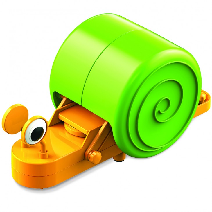 Kit constructie robot - Snail Robot, Kidz Robotix